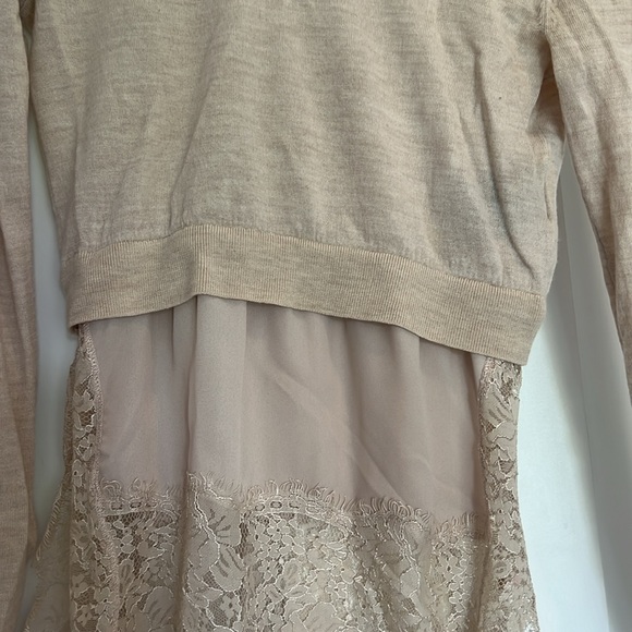 Club Monaco Blush Sweater Shirt - Picture 3 of 5